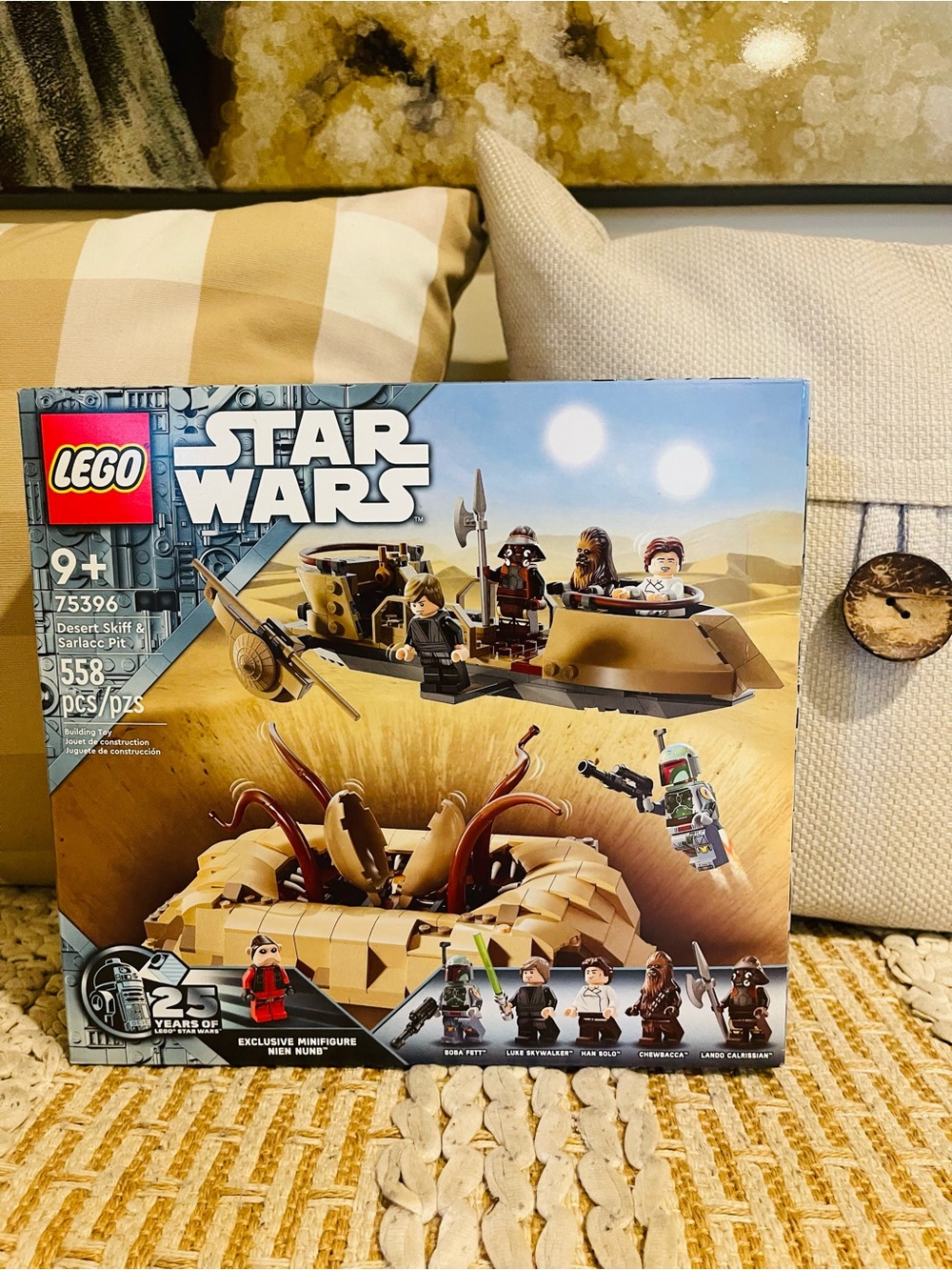 LEGO 75396 Desert Skiff & Sarlacc Pit New Sealed Pairs with Jabba’s Sail Barge